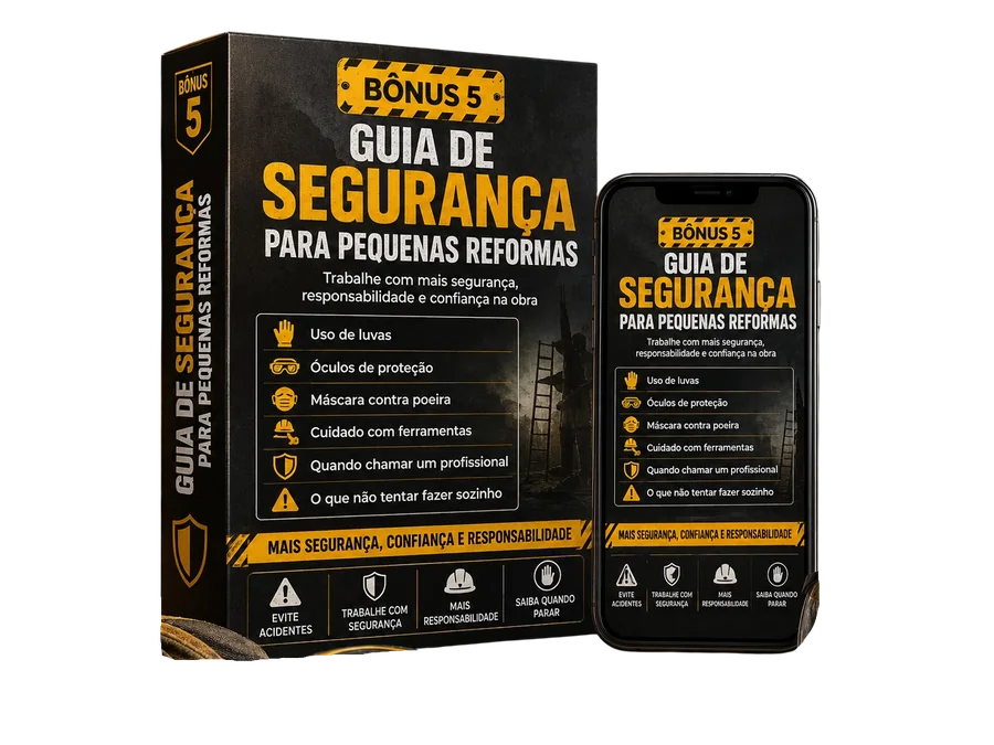 Guia de segurança para pequenas reformas